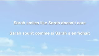 Sarah Smiles - Panic! At The Disco Lyrics English/Français