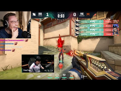 ohnepixel can't stop laughing at Valorant's funniest match - DRX vs FNATIC- VCT Paris 2025