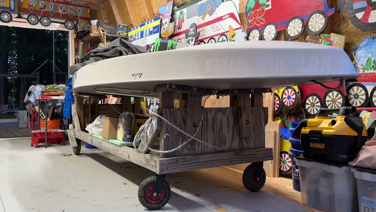 Small Boat Finishing Dolly Measurements and Construction