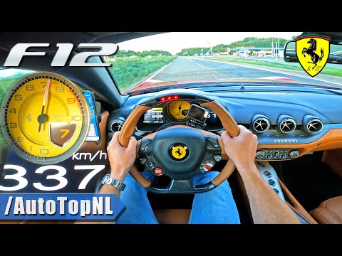 Thumbnail for FERRARI F12 *337km/h* on AUTOBAHN by AutoTopNL by Ferrari, rall, Ferrari F12, rally, Car, Sedans