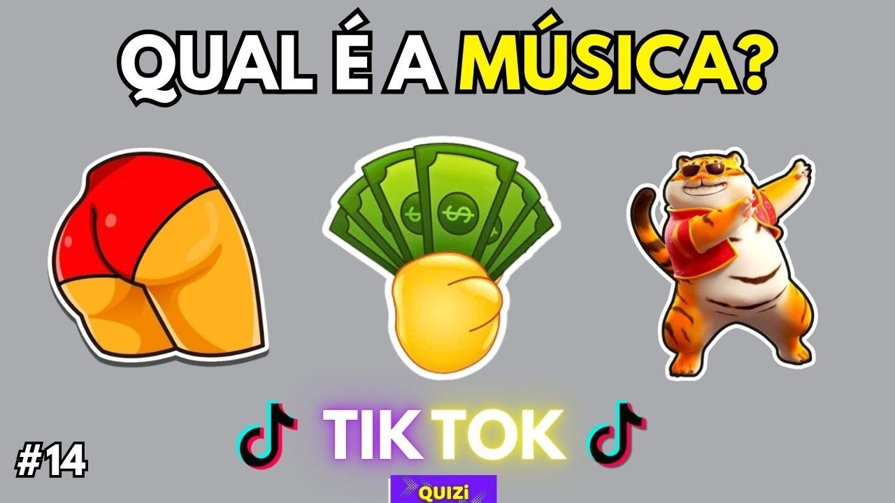 ADIVINHE A MÚSICA DO TIK TOK COM EMOJIS 💗 COMPLETE A MÚSICA -QUIZ MUSICAL 🎶 #14
