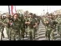 Iraqi Shias show force in weapons parade - YouTube