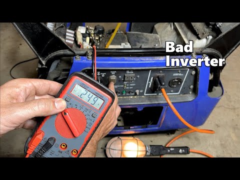 Yamaha EF3000iSE Inverter Generator (Part 1) - No Power Output (Bad Inverter Module?)