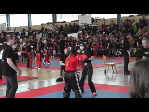 2013-03-13 IDM  der WKF Eva Troll LK -45Kg Halbfinale - Kampfschule Sugambrer Fightclub Würzburg