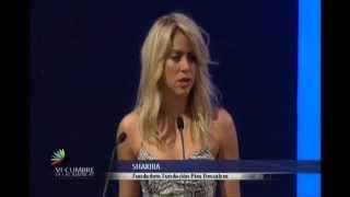 Discurso de Shakira en la Cumbre de las Américas
