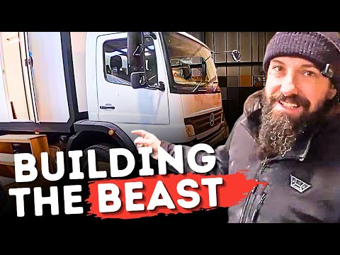 Extreme Overlander Van Build Begins 🚐 | 24V Off-Grid System, 1200W Solar & Underfloor Heating
