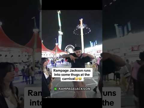 Rampage Jackson ran into some Mexican gangsters at a carnival 👀. #ufc #rampagejackson