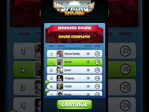 Golf Clash - prize chest opening, 2nd place Spring Major Tournament, Expert Division
