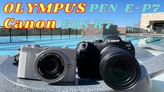 カメラを持ってお散歩しよう!　Canon EOS R7/ OLYMPUS PEN E-P7   KK Feel-good #57