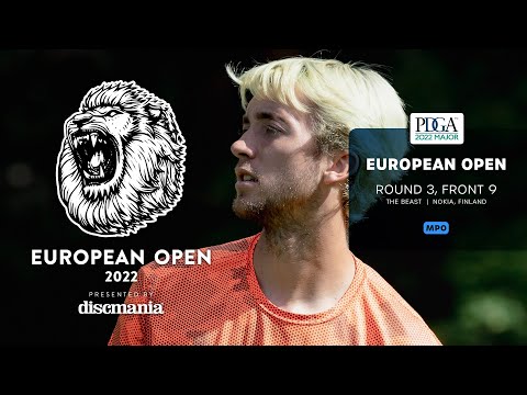 Round 3, Front 9 | European Open | MPO Lead | McMahon, McBeth, Kramer, Anttila