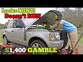 I Bought a $1,400 RANGE ROVER at Auction with MYSTERY Mechanical Damage SIGHT UNSEEN!