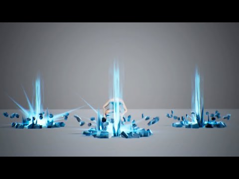 AoE Crystals FX UE4