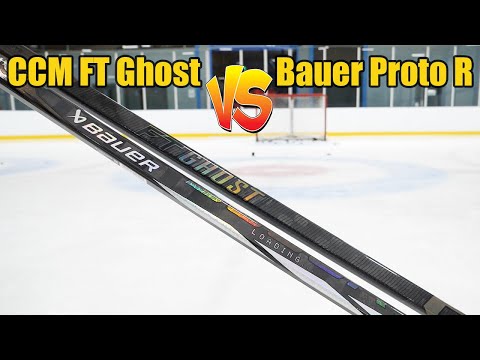 CCM FT Ghost vs Bauer Proto R hockey stick review - The TRUTH ! Which should you buy ?