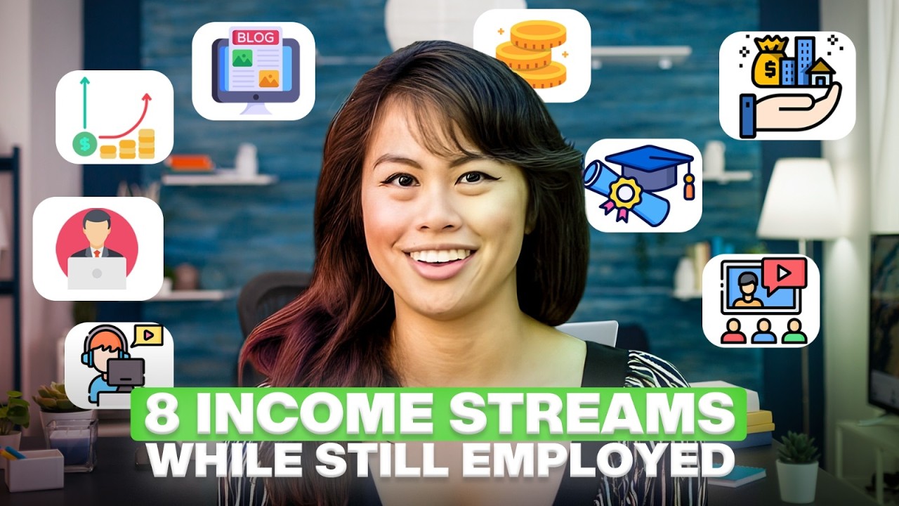 8 Income Streams You Can Build While STILL an Employee