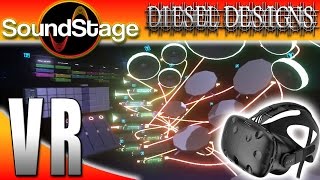 Soundstage VR : Virtual Reality DJ! Create Music in VR (HTC VIVE Gameplay)