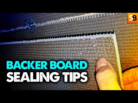 Sealing Tile Backer Board Joints ~ Roger's Tips