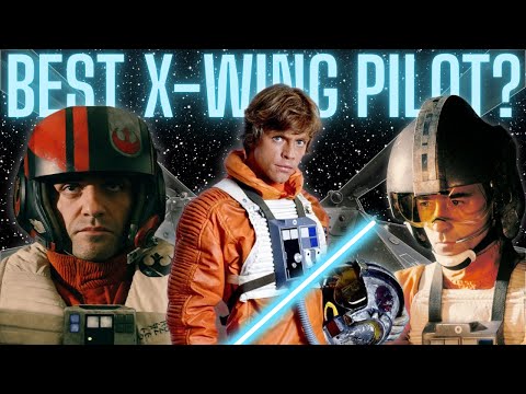 Who’s the Best X-Wing Pilot in Star Wars?  Top 10 Canon Flyers Ranked!