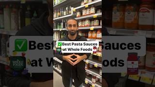 Best Pasta Sauces to Buy at Whole Foods #pasta #sauce #groceryshopping