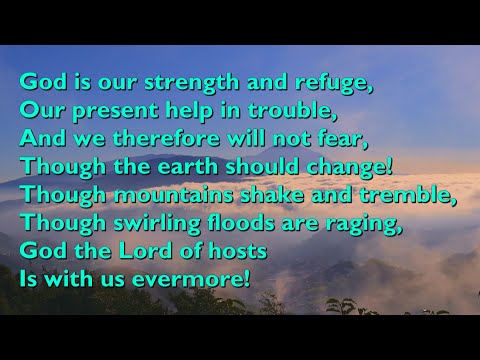 God is Our Strength and Refuge (Tune: Dam Busters March - 3vv) [with lyrics for congregations]