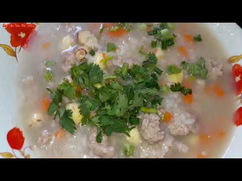 #6 Cực Ngon Với Món Cháo Thịt Bằm Hạt Sen Cà Rốt Giúp Người Bệnh Mau Hồi Phục Nhanh