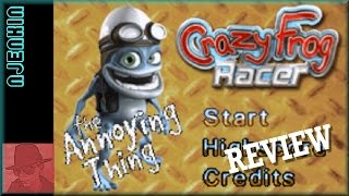 Crazy Frog Racer - on the GBA - with Commentary !!