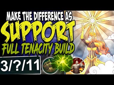 MAKE THE DIFFERENCE AS SUPPORT | FULL TENACITY BUILD | Leona vs Zyra Sup S8 Ranked Gameplay