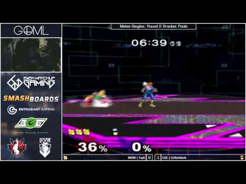 Melee @ GOML: MIOM Toph vs. EGE Coffeeblack