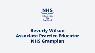 How Did I Get Here? | A Career Story by Beverly Wilson |NHS Education for Scotland