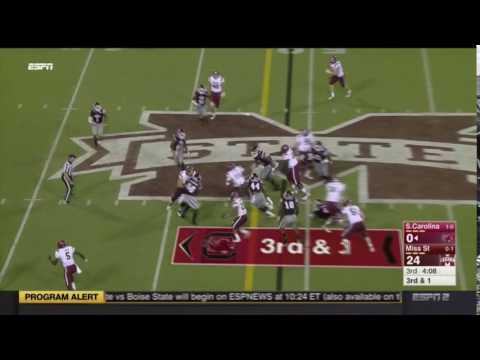 2016 USC vs Miss St - Brandon McIlwain 11 Yd Run