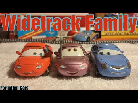 Mattel Disney Pixar Cars Diecast Widetrack Family, M.A Breakdrum Break Boyd Forgotten Cars Episode 5