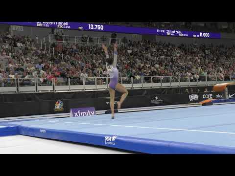 Hezly Rivera  - Floor Exercise  - 2024 Xfinity U.S. Championships -  Senior Women Session 2 Day 1