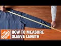 How to Measure Sleeve Length | The Home Depot
