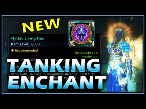 NEW Living Hex Combat Enchant for TANKS! (obtain & test) x7,500% Threat! - Neverwinter Preview