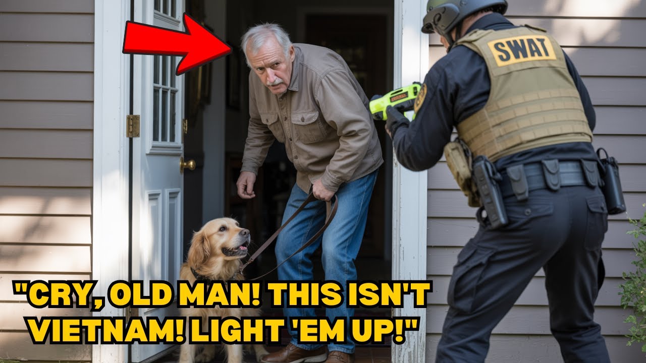 SWAT Tased a Vet Holding His Service Dog—6 Minutes Later, the National Guard Surrounded the Block