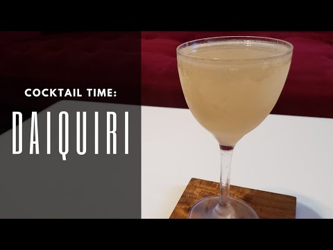 Cocktail time: The Classic Daiquiri