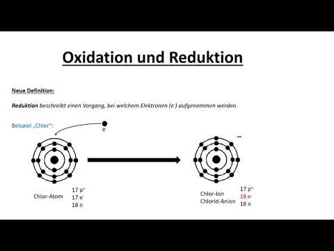 S1 - Definition Oxidation und Reduktion