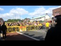 Borussia Dortmund fans pre-champions league final outside Wembley Stadium (HD)