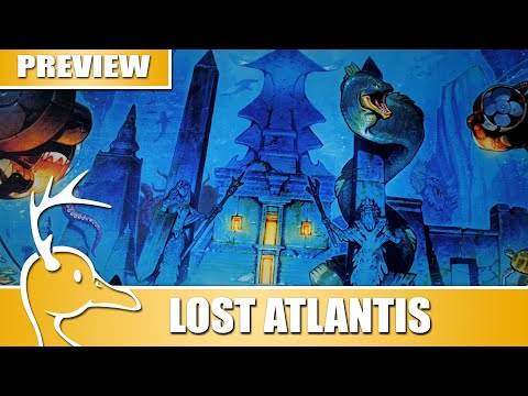 Lost Atlantis - Kickstarter Preview - (Quackalope Gameplay)