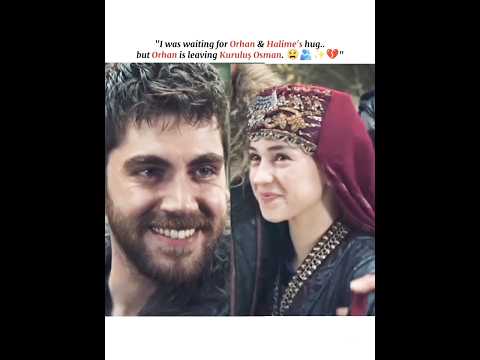 "We waited for Orhan & Halime’s hug… but Orhan is leaving forever   😫💔✨🫂#krulusosman#shorts#viral