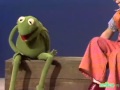 Classic Sesame Street Kermit The Frog And Jennifer On Knees