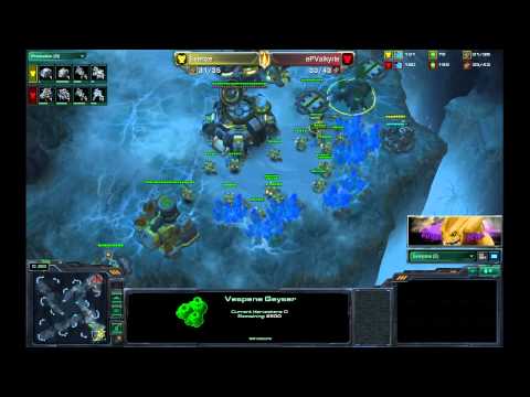 SC2 - Gamecom Open - everize vs epvalkyrie ro16 g1
