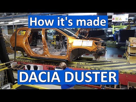 How it's made: Dacia Duster la Mioveni