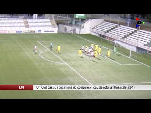 La UE Olot perd contra l’Hospitalet i continua cuer (3-1)