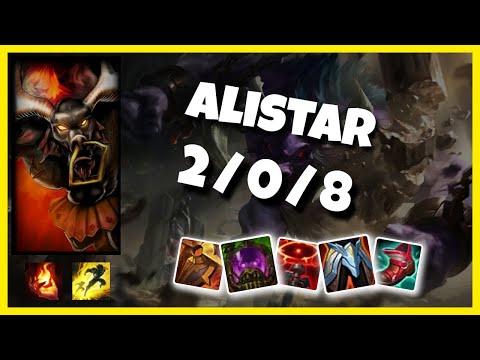Alistar Support 11.4 Challenger Gameplay Replay - S11 (2/0/8) - KOREAN