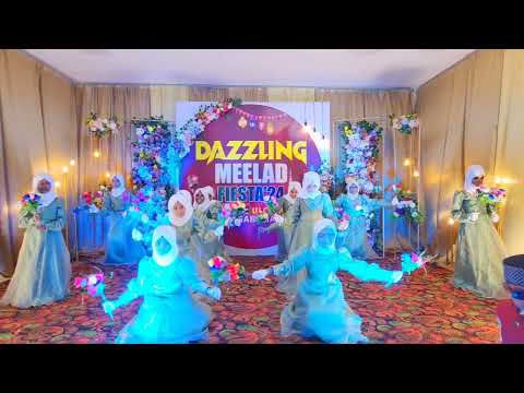 Flower Show By Girls | Dazzling Meelad Fiesta'24 | DUM CH NAGAR THAYYIL