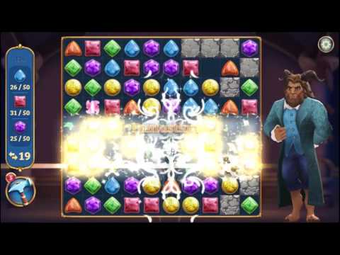 Beauty and the Beast Perfect Match Level 134 - NO BOOSTERS 👸👸👸