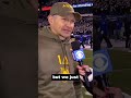 Army Head Coach Jeff Monken on DEFEATING Navy #army #collegefootball #shorts