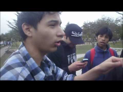 D4 vs Primo Mc, Batallas de los Gallos (Rio Grande - Tierra del Fuego - Argentina)