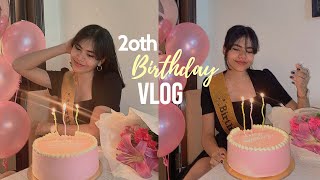 My 20th Birthday Vlog! 🌷 Birthday Shopping, Makeover & Celebrations!