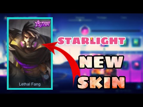 NEW STARLIGHT SKIN BRODY LETHAL FANG MOBILE LEGEND